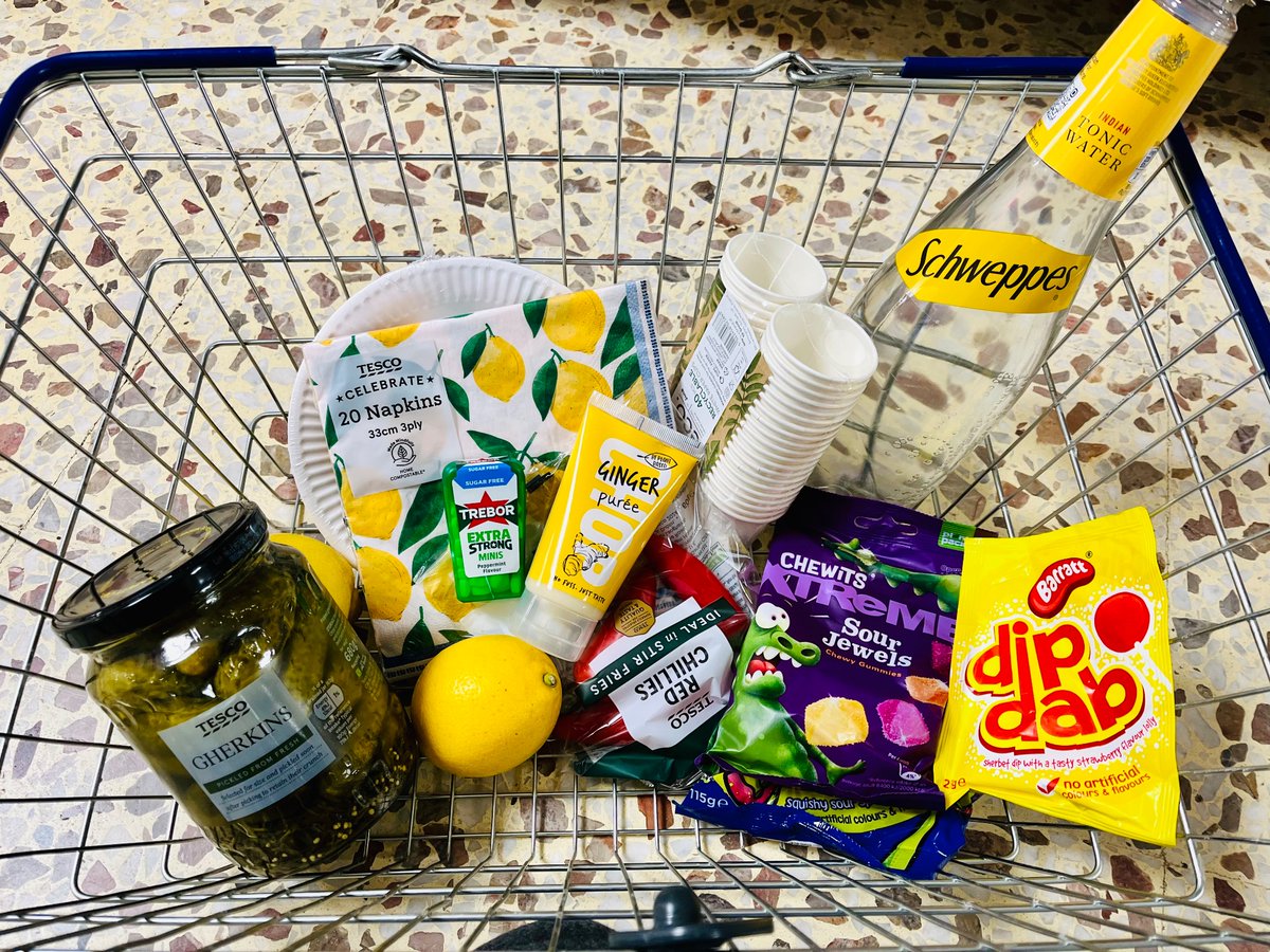 What’s in this Occupational Therapist’s basket? Intense flavours to aid Sensory Modulation for service users to trial. An empowering alternative to PRN medication during distress 💊 #SensoryModulation with <a href="/sensorymod/">Carolyn Fitzgibbon</a> <a href="/CygnetGroup/">Cygnet</a>