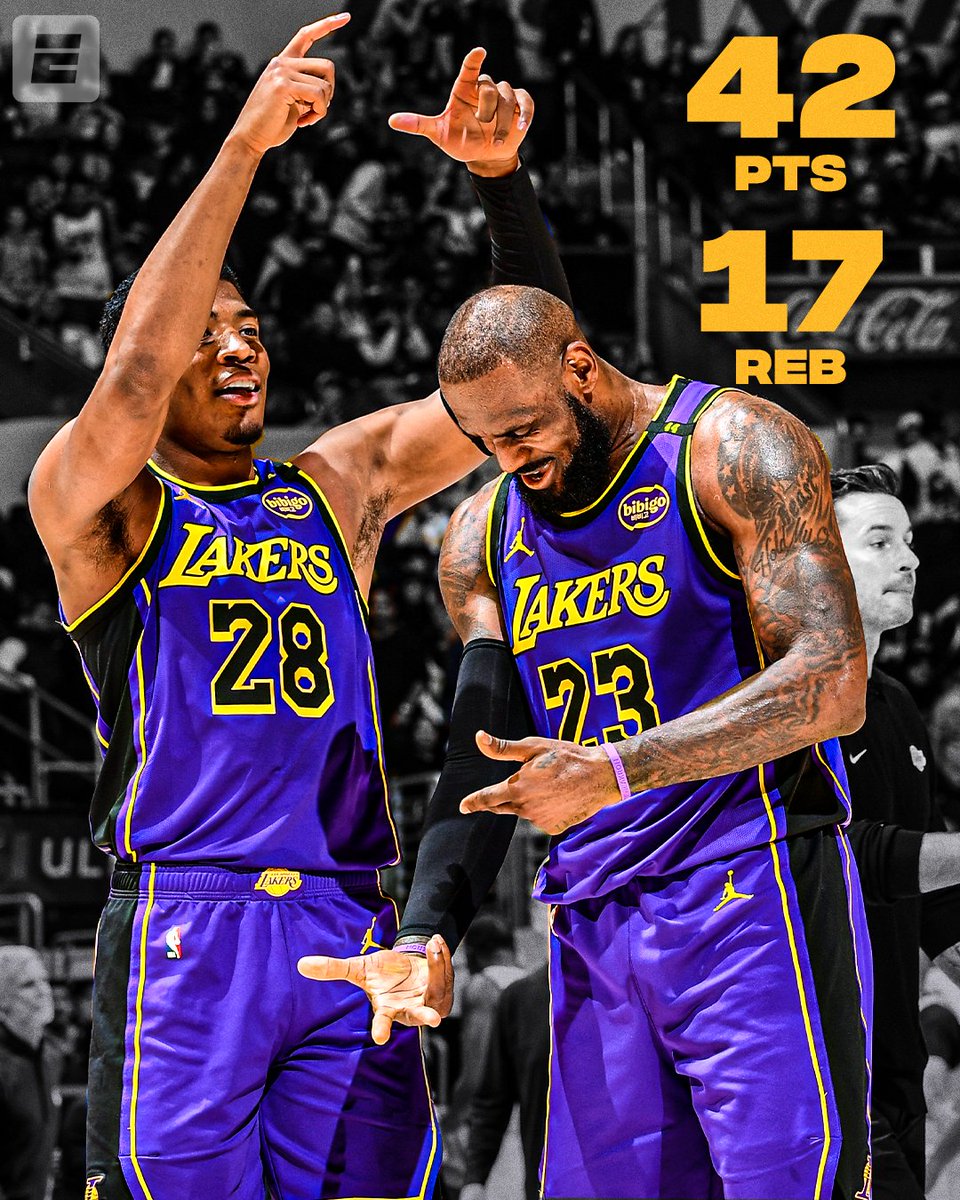 40-PIECE FOR THE 40-YEAR-OLD 👑

LeBron James and Michael Jordan are the only two players in NBA history to score 40+ points in a game at age 40 or older.