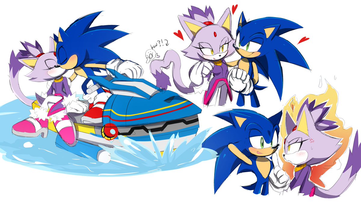 zhymfu's tweet image. I LOVE THEM &amp;amp; SONIC RUSH!!!🔥🔥