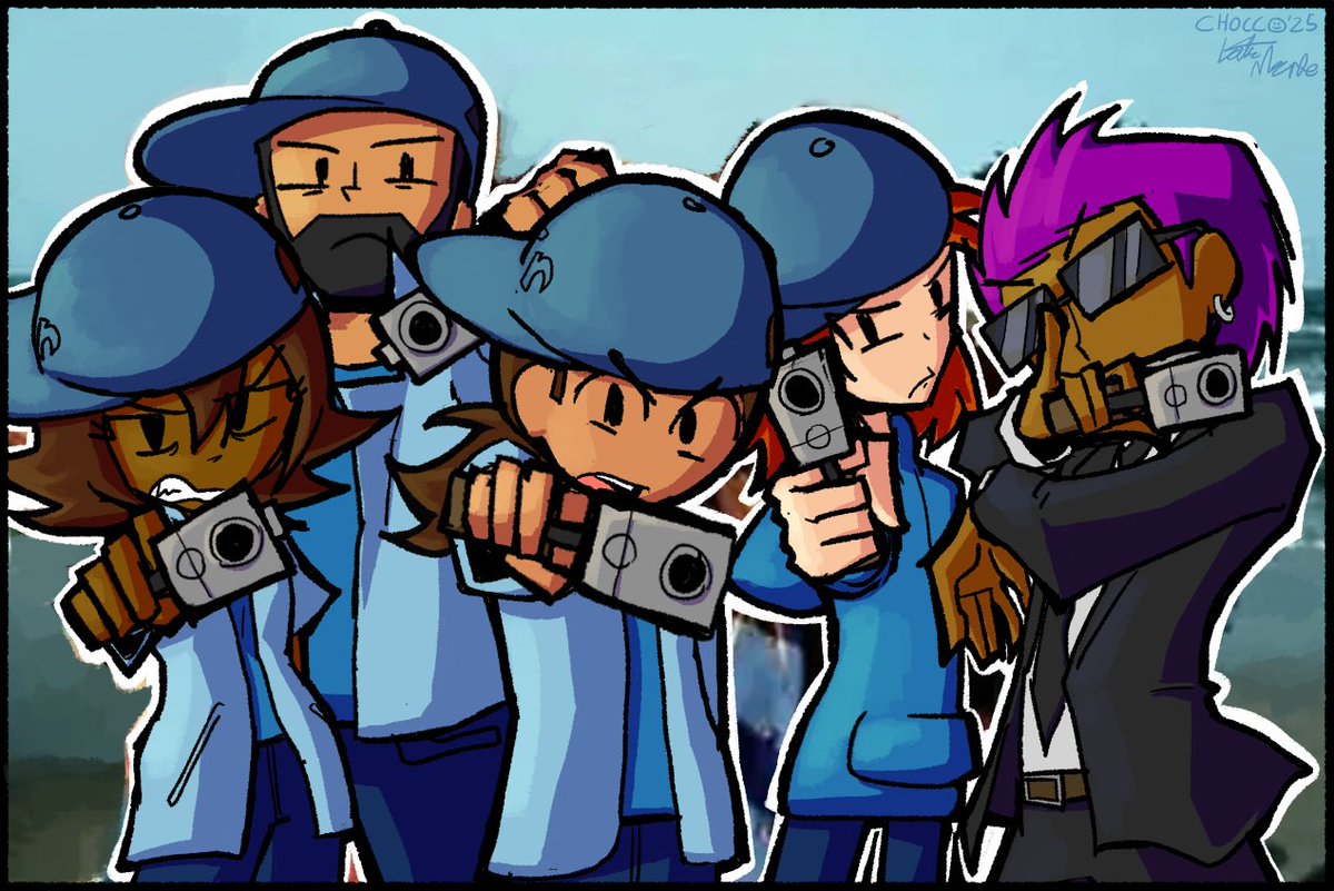 wethuzz's tweet photo. #StreetsOfRogue Coloured-in digital stuff https://t.co/iaA8T8fHgz