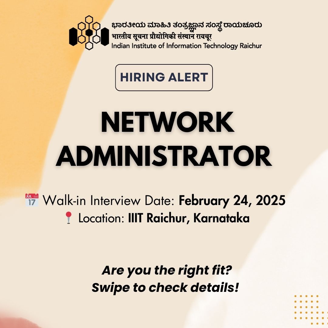 IIIT Raichur tweet media