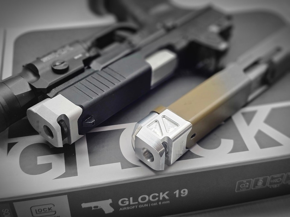 GUNDAYの新商品！ アルミアウターバレル＆コンペンセイター for