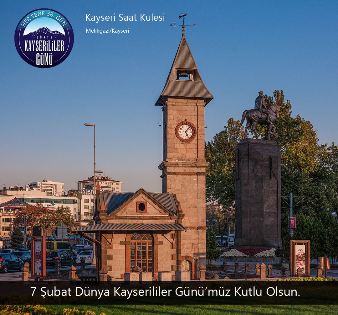 Tüm hemşehrilerimizin Senenin 38.Günü olarak kutladığımız #7ŞubatDünyaKayserililerGünü nü tebrik ederiz.

#KayserililerGünü Kutlu Olsun.