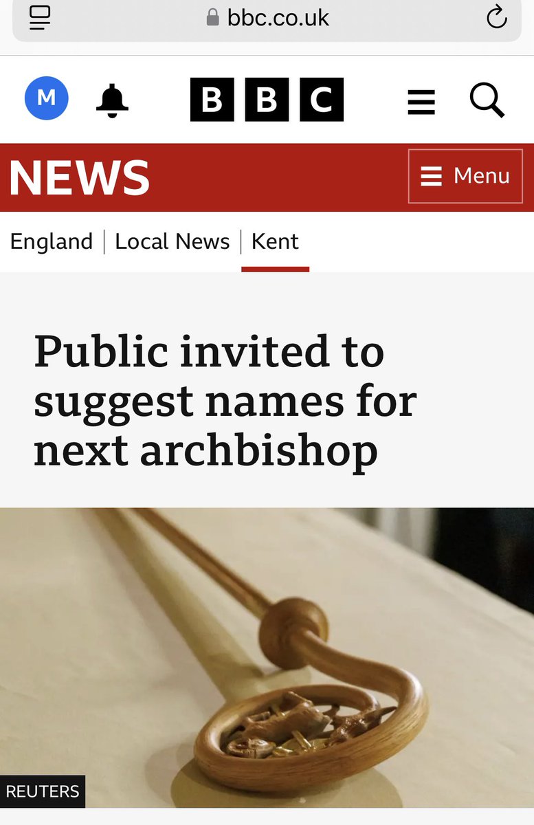 A bold move from the Church…

“And now, the Christmas message, from Bishy McBishface…”

#bbcnews