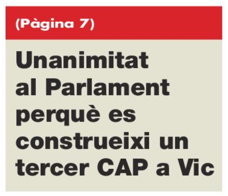 ArnauMarti's tweet photo. 🔴 Unanimitat al Parlament per construir el tercer CAP a Vic, però @salutcat diu que no el farà.

A què juguen @gencat i l’Ajuntament de Vic? @aj_vic Prou enganyar la gent! 

Mentre es passen la pilota, qui pateix el col·lapse sanitari són els veïns i veïnes de #Vic  #3erCAPVicJa https://t.co/fPUOiKLJwu