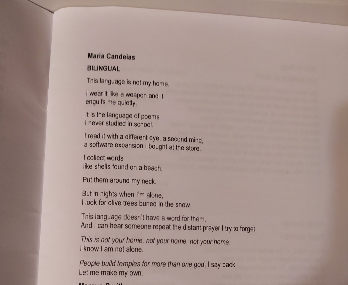 When this came out I wasn't sure if I would share it on here, but it's been a few months, so I think it's okay to brag a bit about having been published in print for the first time ever in this edition of the Frogmore Papers. I thought that now I could share the poem with you!