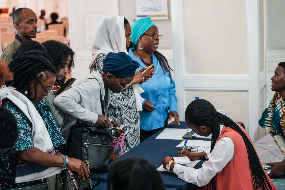 GimacYouth's tweet photo. 🚀 Kicking off the #41GIMAC!
A powerful gathering of African women & youth driving change for gender equality, justice, and development. 💪🏾🌍
#GIMAC41 https://t.co/2C7Wd5vwce