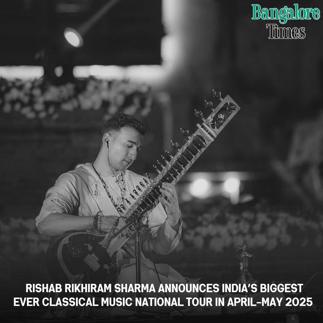 BangaloreTimes1's tweet image. @rishabsmusic  has announced his all India music tour this summer. The musician will also be performing in #nammabengaluru 🎼✨

#rishabrikhiramsharma #sitarist #indianmusicians #latetstenews #entertainmentnews #trending