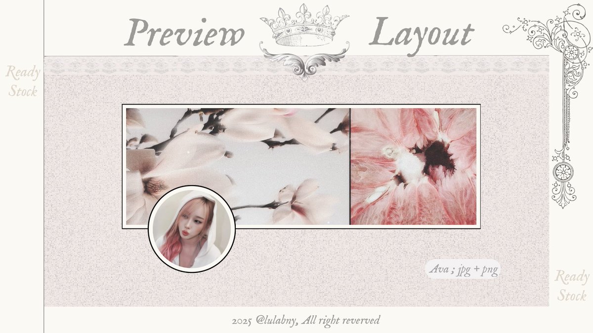 Help repost, thank you ! 

Hi, aku bawa layout Giselle new ready stock, yang mau jemput langsung DM aja, get ava jpng, for the details check alt below, Payment via QRIS 💭

#zonauang