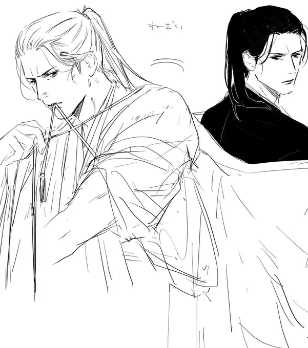 描く気起きなさすぎてぼーっと自宅トシゾくん描いてた 