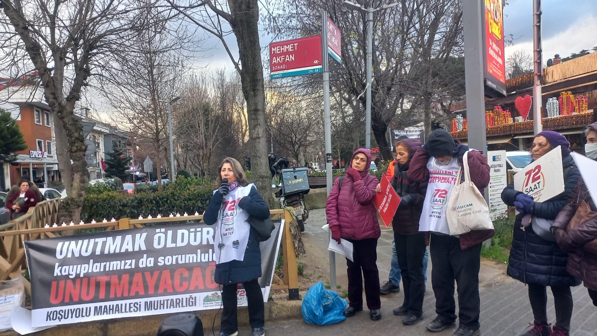 6 Şubat depremlerinde kaybettiğimiz bütün yurttaşlarımızı saygıyla anıyoruz. Yakınlarını kaybeden ailelerin hukuk mücadelesini ve sorumluların cezalandırılması taleplerini destekliyoruz.