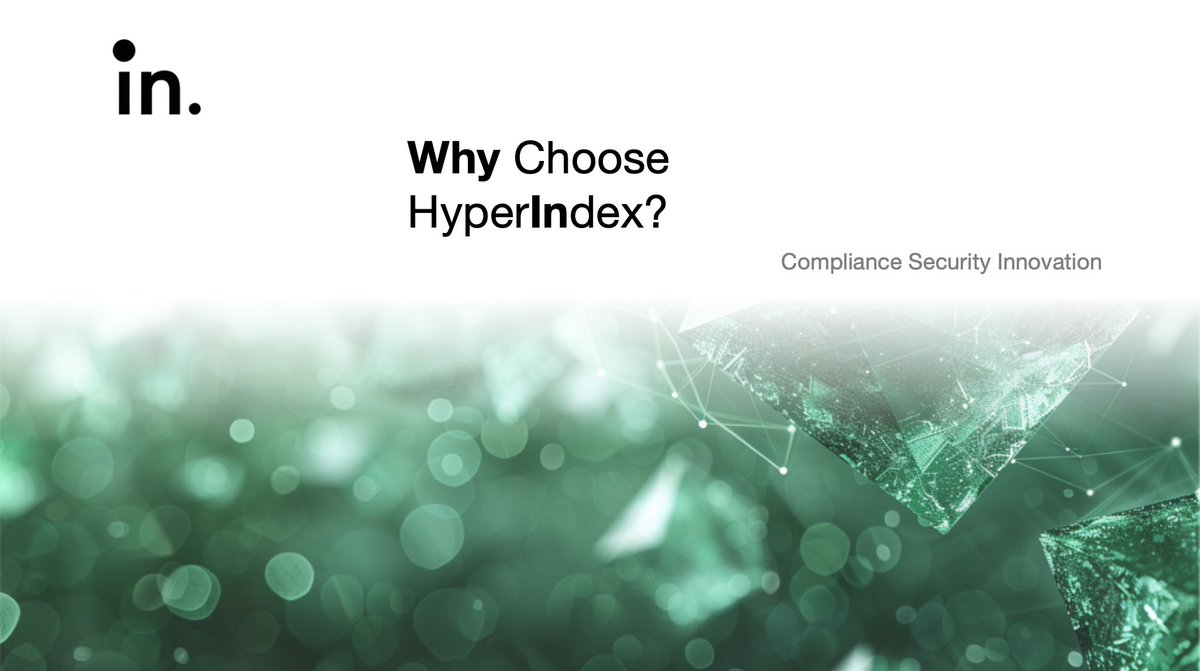 hyperindex_'s tweet photo. 🙌Why HyperIndex?

🔹 Regulatory Compliance: Designed with financial regulations in mind
🔹 User-Centric Design: Easy for both new and experienced users
🔹 Security: Advanced measures to protect your assets
🔹 Constant Innovation: Evolving with the DeFi space

#HyperIndex #DeFi #DEX #AMM