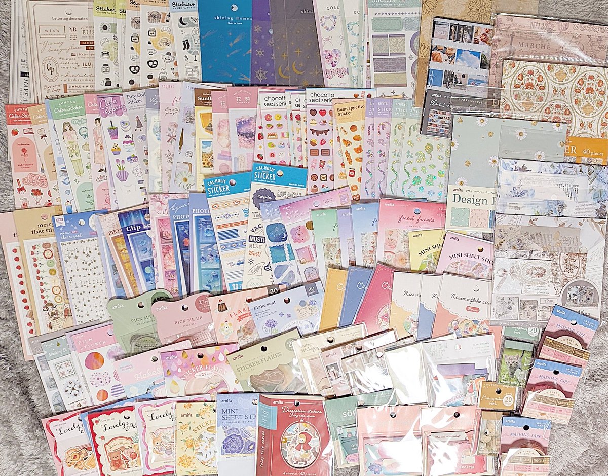 伊吹 100均シールコレクター tweet media