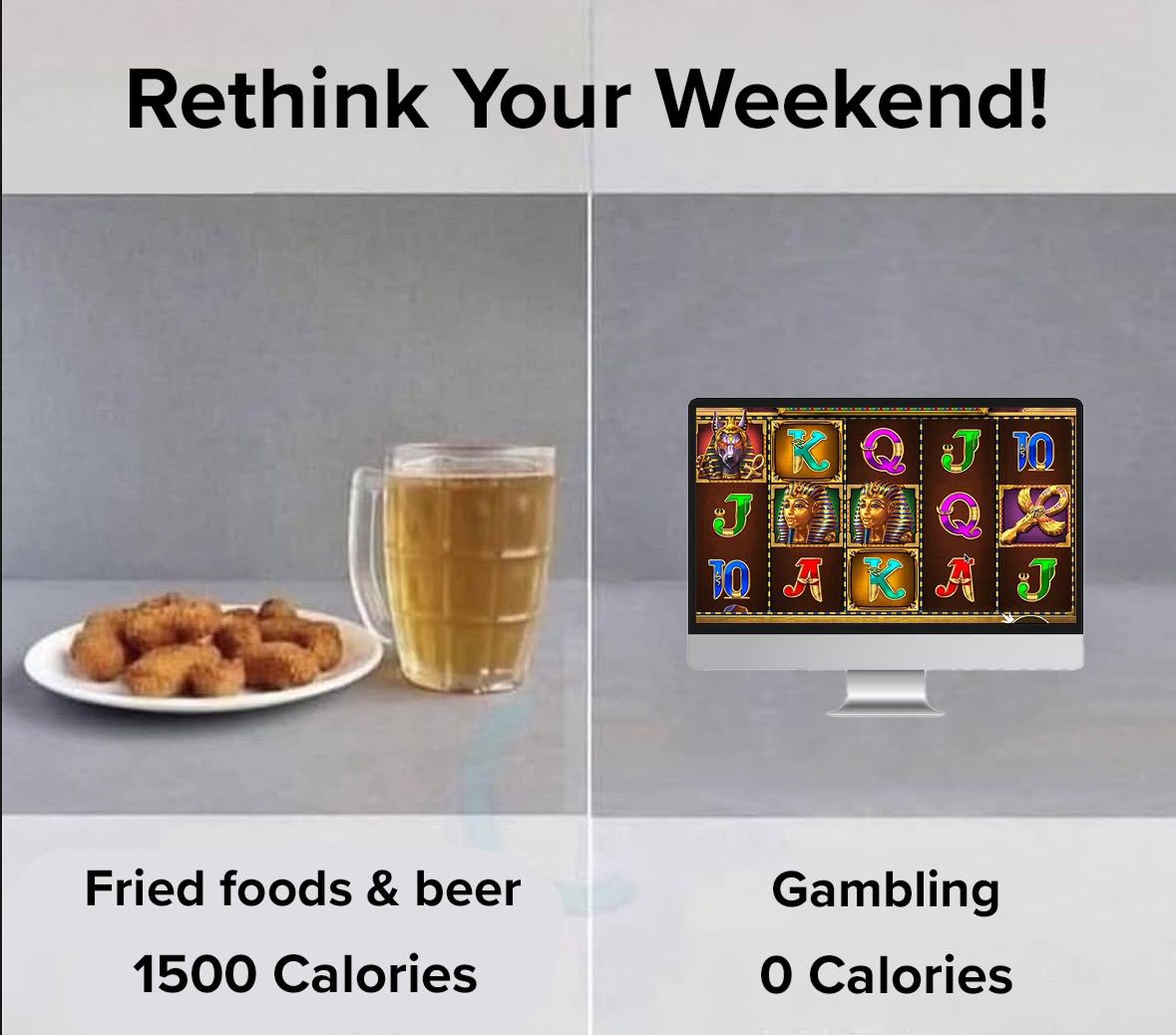 The choice is obvious 😈 #weekend