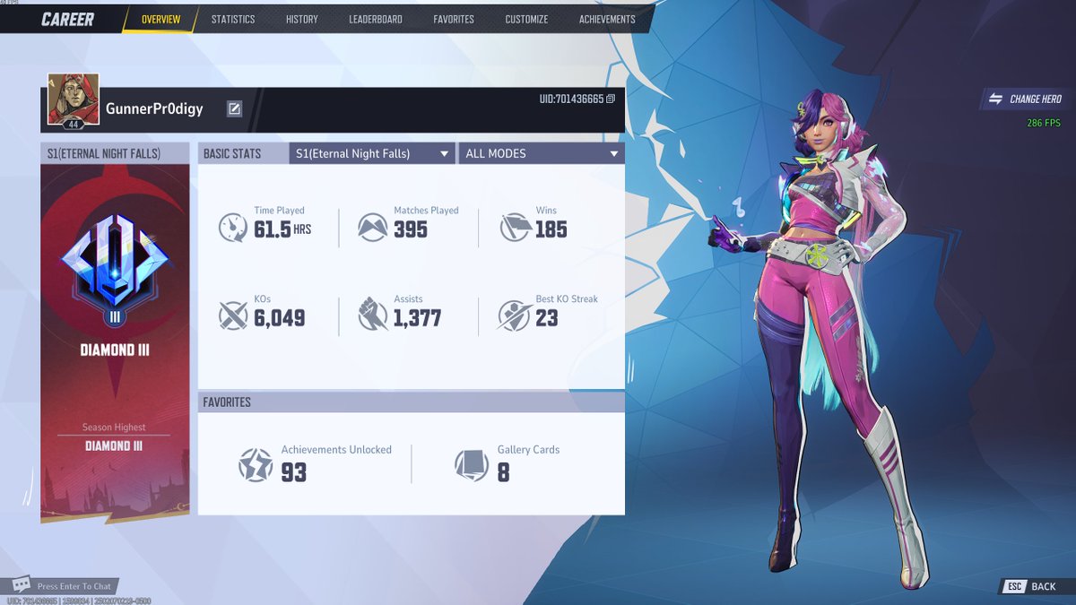 GunnerPr0digy's tweet photo. support the healer skin was dope i had to get #Marvel  rivals #Skin  #Diamond  #rank https://t.co/qRznb84mtC
