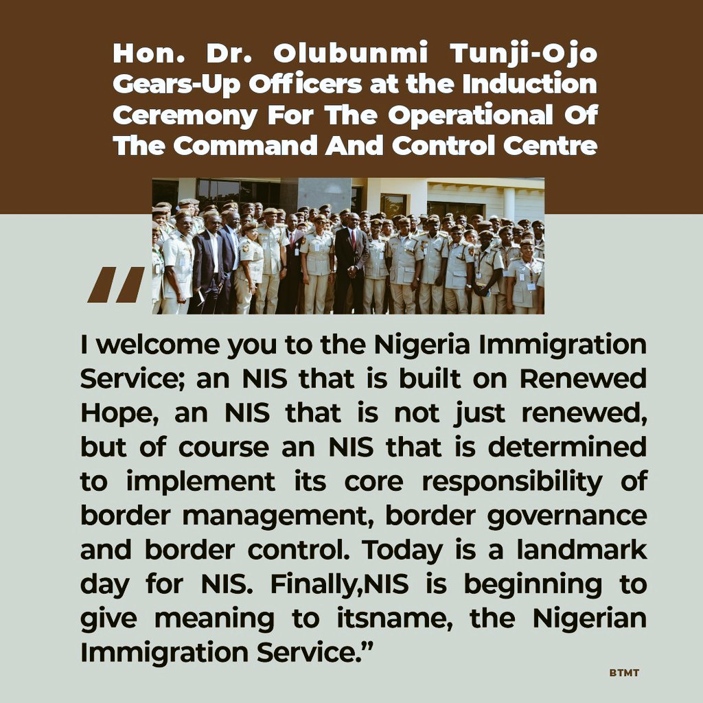 SirHerito's tweet photo. Follow who know road...
Follow @BTOofficial the man with the midas touch. If you're in doubt, check out Nigerian Immigration Service (NIS).
Review Nigerian Passport issuance process before and now.
I await your feedback #mbok https://t.co/45dp61JGmL