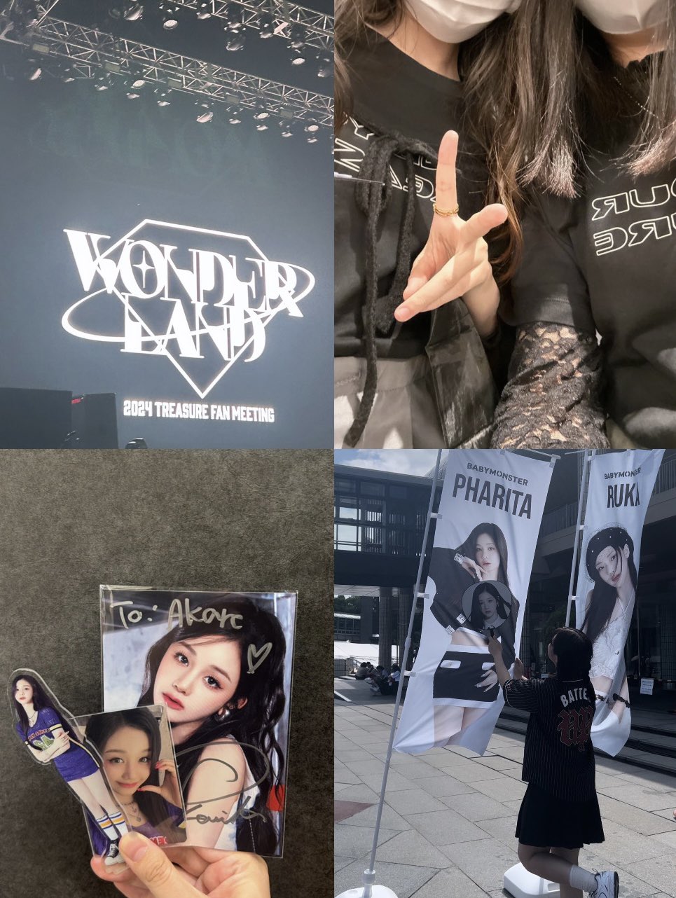 BABYMONSTER 台湾 台北 サイン会 当選者　30枚限定 ファリタ BABYMONSTER 台湾 台北 サイン会 当選者 30枚限定 ファリタ