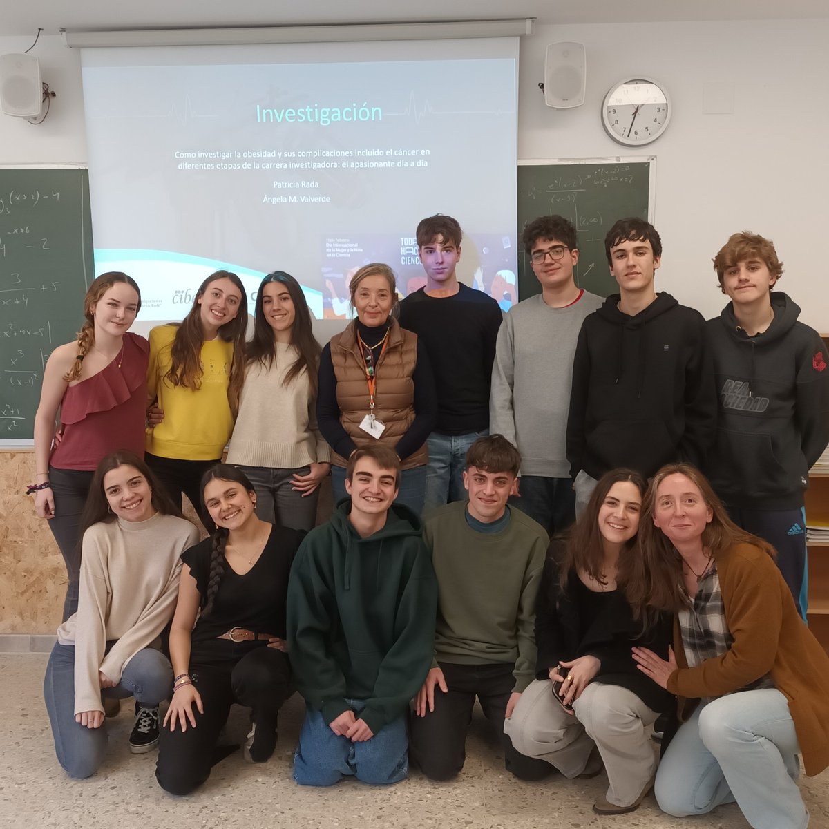 IIBM (@iibmcsicuam) on Twitter photo 🔬Hemos empezado a celebrar el #11F 👩🎓👩🔬en el #IIBmCSICUAM 👏
✨Ángela Martínez Valverde <a href="/FatlivL/">FatLiv_Lab</a> ha dado una charla a 2 de Bachillerato en el colegio Altair Internacional ➡️"Investigación en obesidad"
#TodasHacemosCiencia🔬🧬🦠🧫 🔬Hemos empezado a celebrar el #11F 👩🎓👩🔬en el #IIBmCSICUAM 👏
✨Ángela Martínez Valverde <a href="/FatlivL/">FatLiv_Lab</a> ha dado una charla a 2 de Bachillerato en el colegio Altair Internacional ➡️"Investigación en obesidad"
#TodasHacemosCiencia🔬🧬🦠🧫