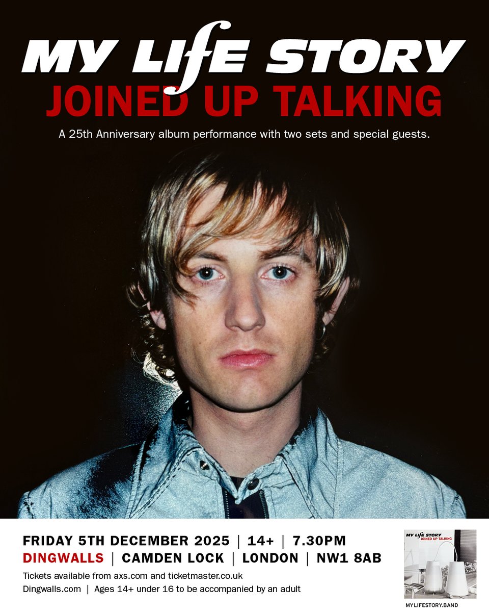 <a href="/MyLifeStoryUK/">My Life Story</a> announce London show <a href="/DingwallsLive/">Dingwalls</a> 5th December tickets on sale now bit.ly/3QbnPEF
