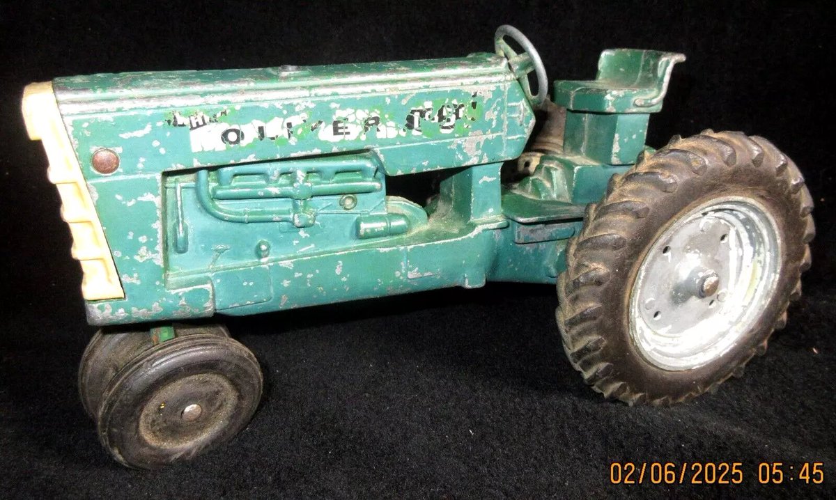 rusticrelics04's tweet image. Vintage Ertl Oliver White 1855 Tractor made in USA 1/16 scale Die-Cast wheels ebay.com/itm/2969890929…… #eBay via
@eBay
#Vintagetoys #tractor #toys #familyowned #ranchlife #farmlife #farmers #farming #Johndeere #tractors #farmer #Agtwitter #USfarmer #farming #Industrial #farmtech