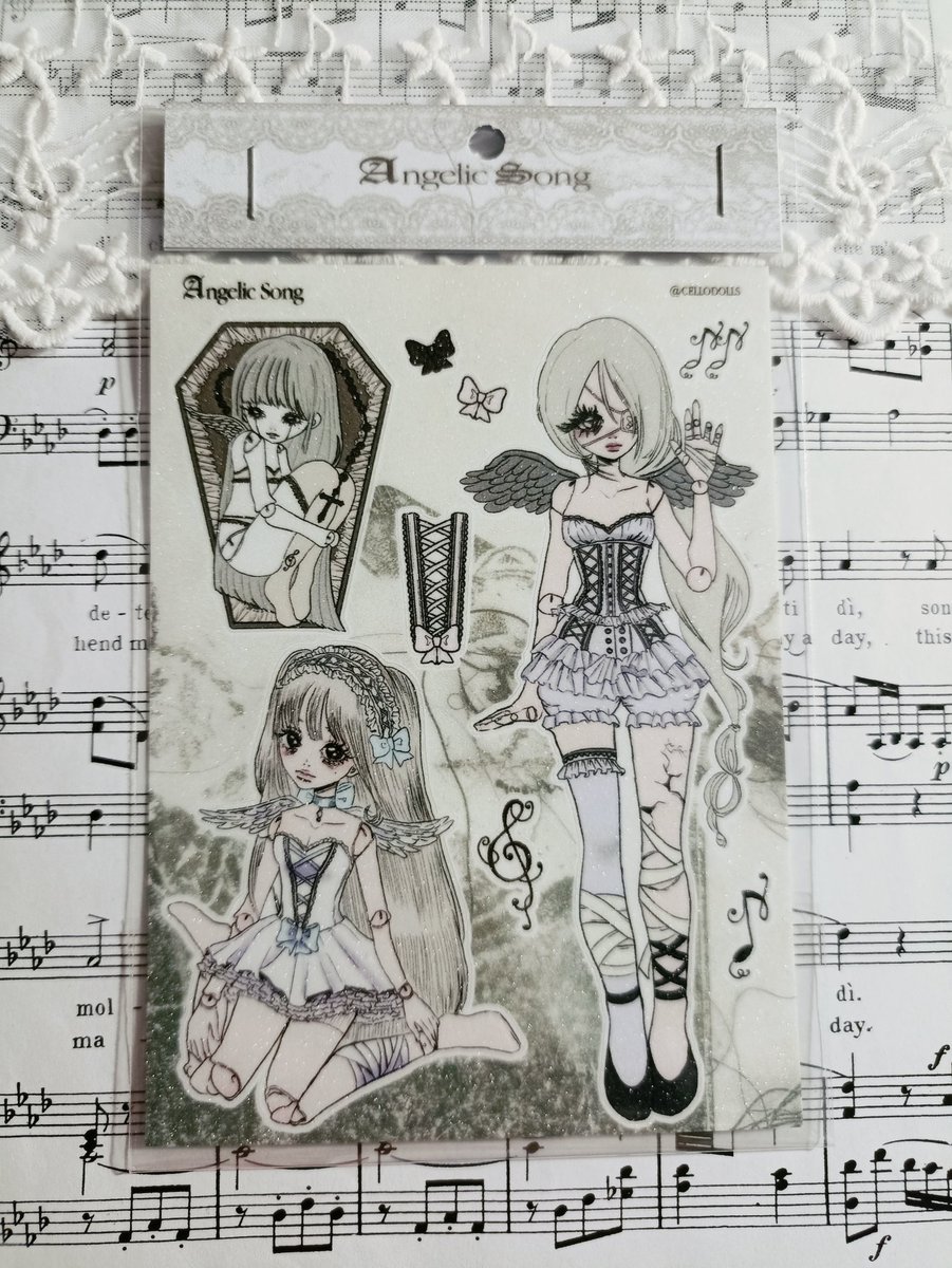 cellodoll's tweet photo. 🎹 stickersheetsヽ(o´∀`)ﾉ♪♬ https://t.co/DT0cANk6KD