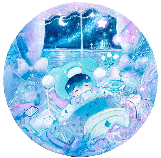 全体図 200×200mm 円形 