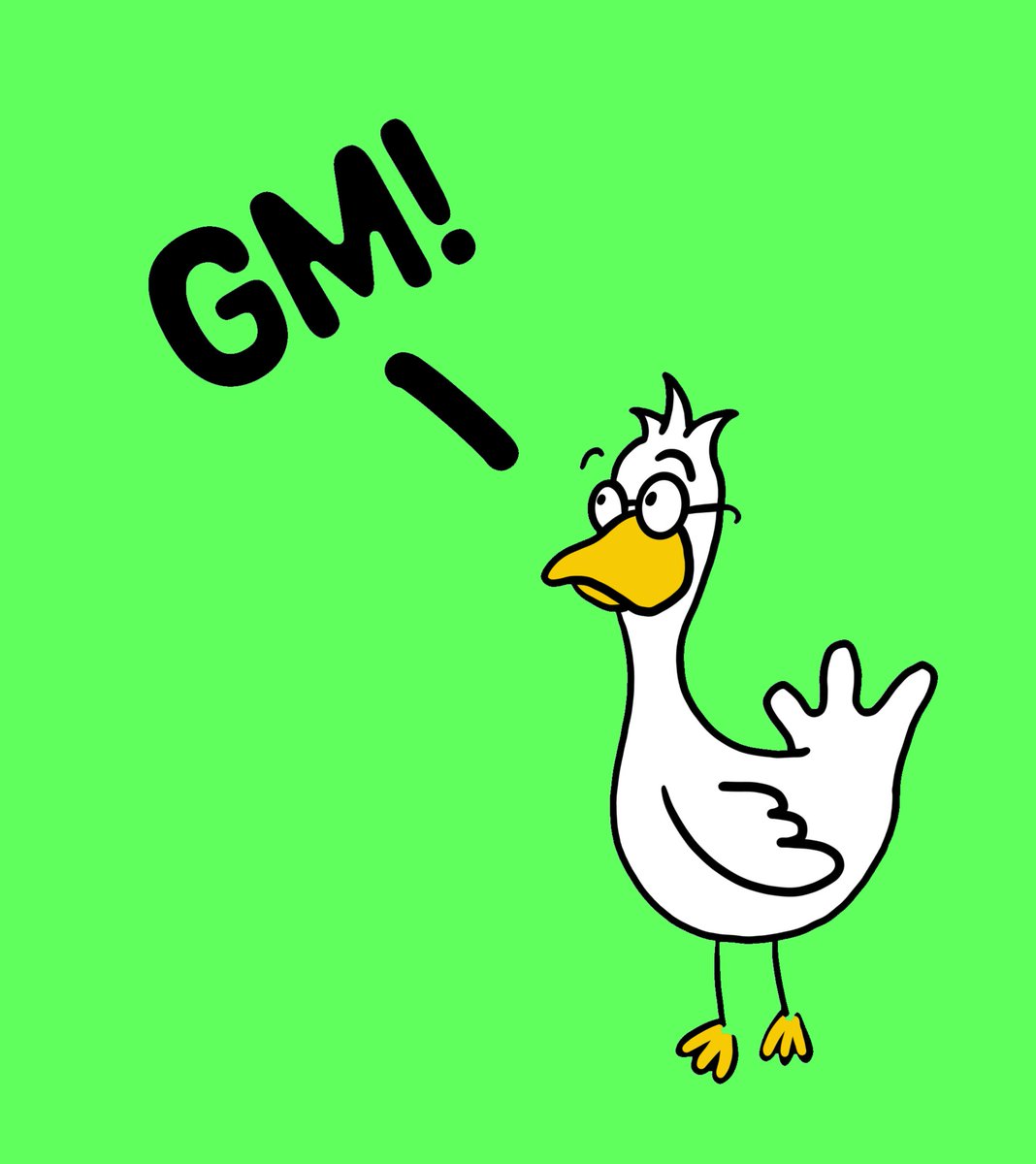 GM Happy Friday ❤️🦆