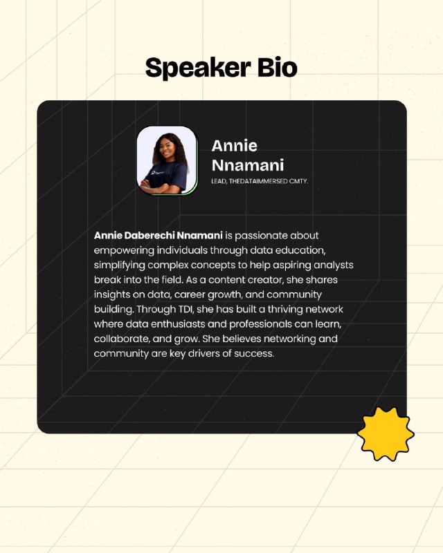 Lsc_expo's tweet image. 📷 LSCE X Space Reminder!

Success isn’t just what you know—it’s who you know!

Join Annie Nnamani tomorrow at 5 PM as she shares how to network your way to success! 📷

📷 Set a reminder: 

Don’t miss it!📷 #LSCE #Networking #Networking