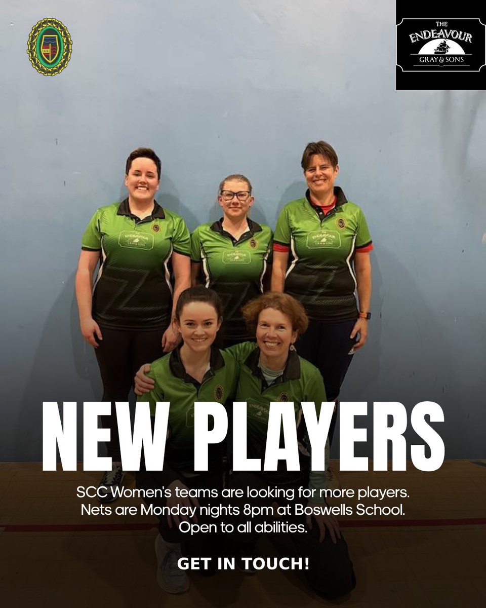 SCC Women’s teams are looking for more players for the 2025 season. We are open to all abilities, whether you regularly play already or have never picked up a bat! Get in touch by commenting or DM if you are interested 🏏🔰