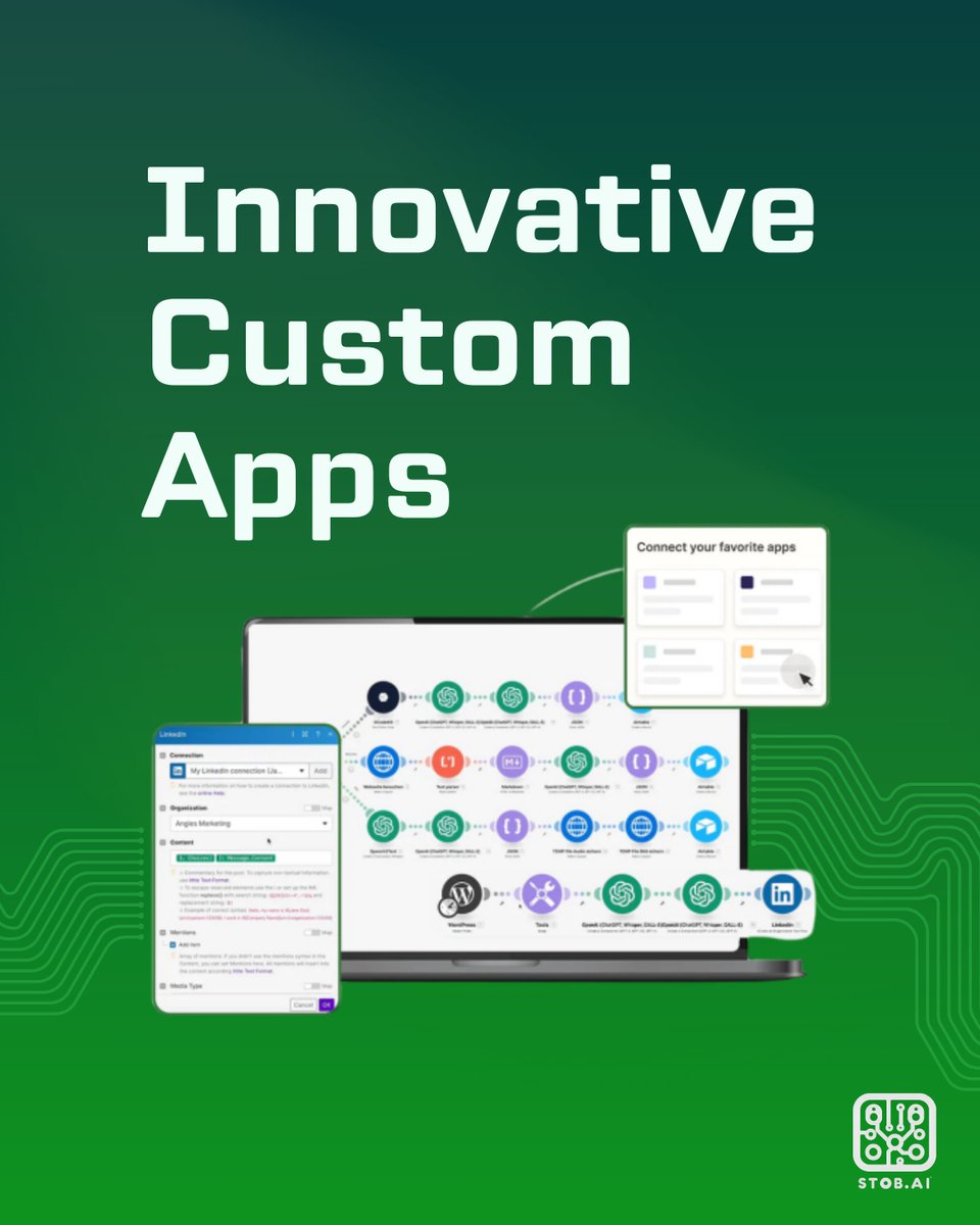jakeh2792's tweet image. 🚀 Transform your ideas into reality with our Innovative Custom Apps! 🌟 

Whether it&apos;s streamlining your business processes or enhancing user experience, we&apos;ve got you covered. 

Let&apos;s take your project to the next level together! 💡 

#CustomApps #Innovation #TechSolutions