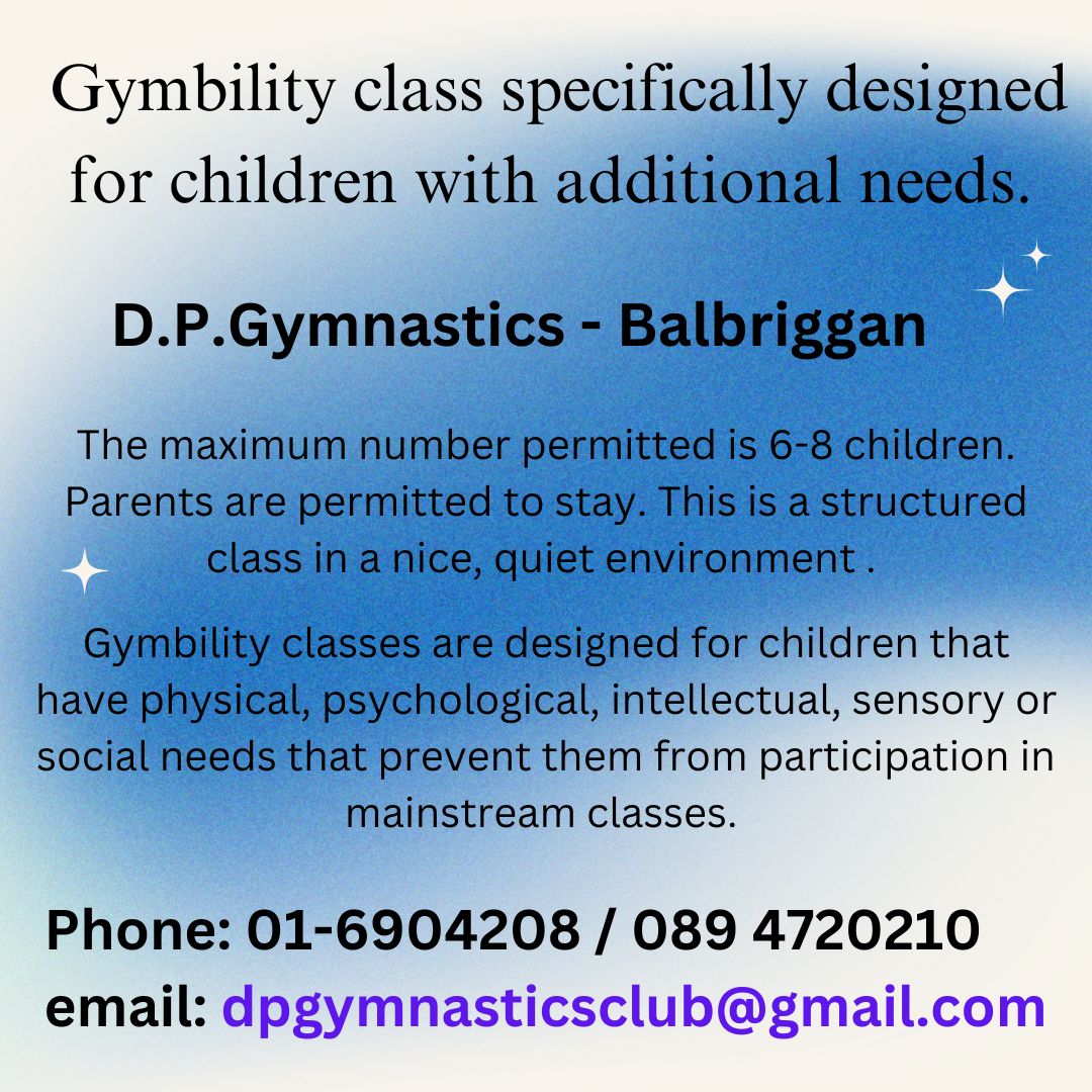 For information... additional classes will be put in place if there's adequate demand.  #Additionalneeds #Children #Skerries #Balbriggan #Rush #Lusk #ChildDisability #Autism #ADHD