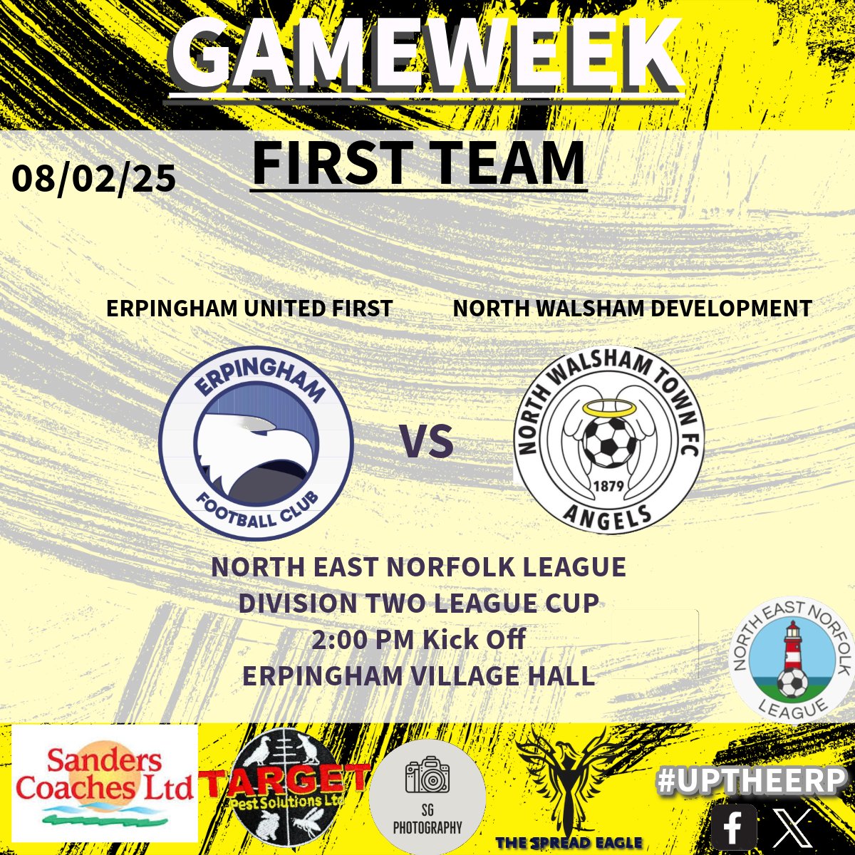 One game this weekend! ⚽️ First team host <a href="/northwalshamtfc/">North Walsham Town Football Club</a>  development  in the League Cup.  <a href="/NENL1922/">NENLeague</a>  #UTE