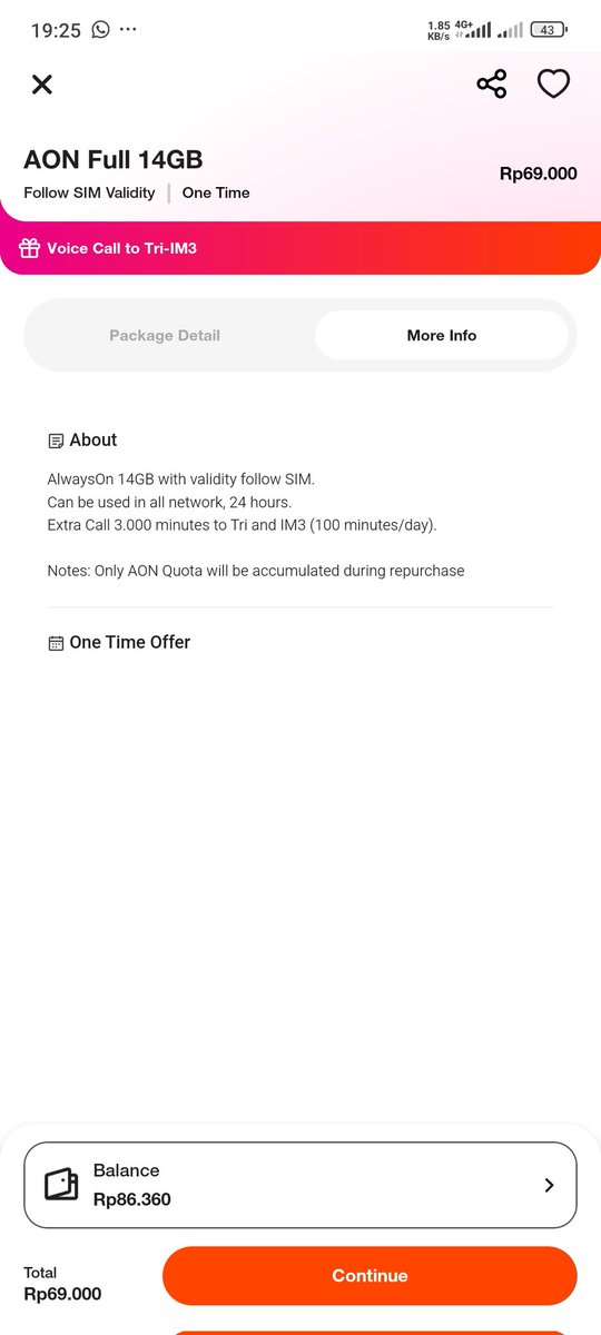 temybarista's tweet photo. @triindonesia ini saya beli kuota AON tulisannya 14GB masa aktif mengikuti masa aktif SIM card, tapi waktu sudah beli kok yg 12 GB kuota lokal, sedang yang 2 GB kuota nasional, dan setau saya di kota semarang kuota lokal tidak bisa dipakai. kok tidak ada keterangan di paketnya https://t.co/iFqUwC2dgE