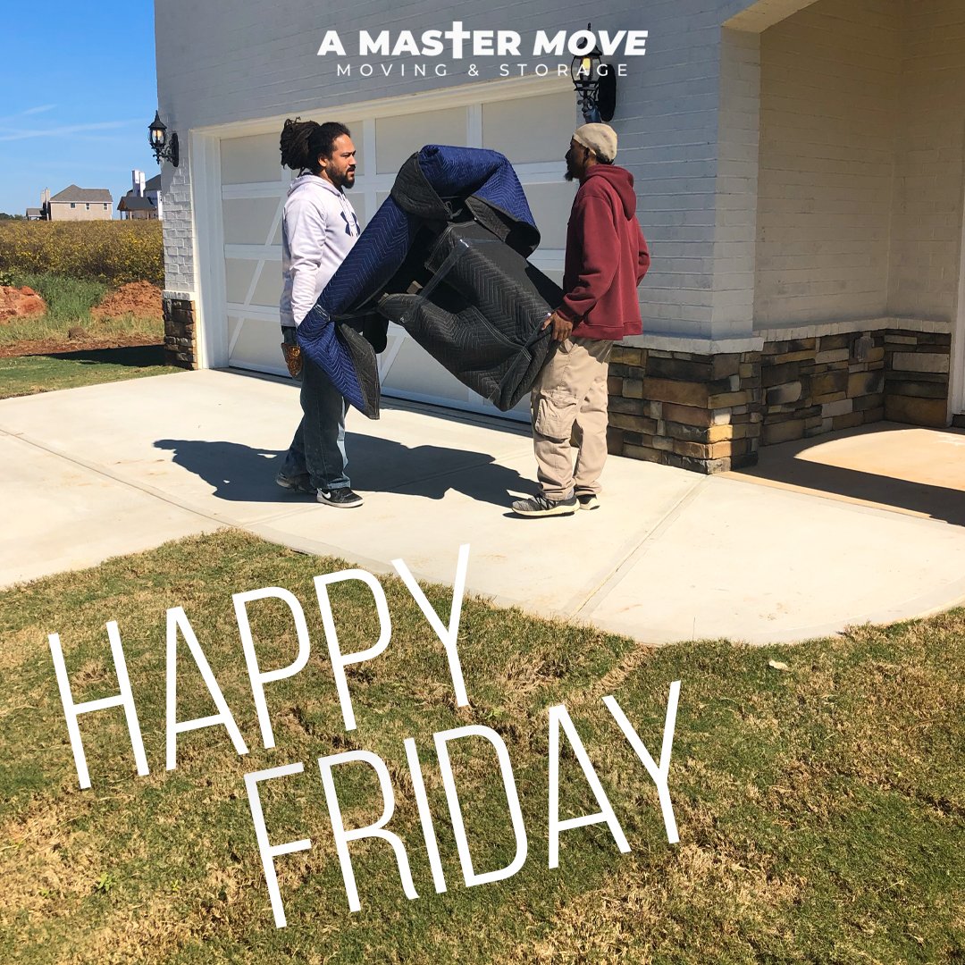 a_mastermove's tweet image. 🎉 Happy Friday from A Master Move! 🎉 Ready for the weekend? 😎☀️ Don’t spend it packing—let the masters of moving handle it! 🏠💪 Local or long-distance, we’ve got you! 🚛✨ Book today! 📦 #HappyFriday #StressFreeMoving