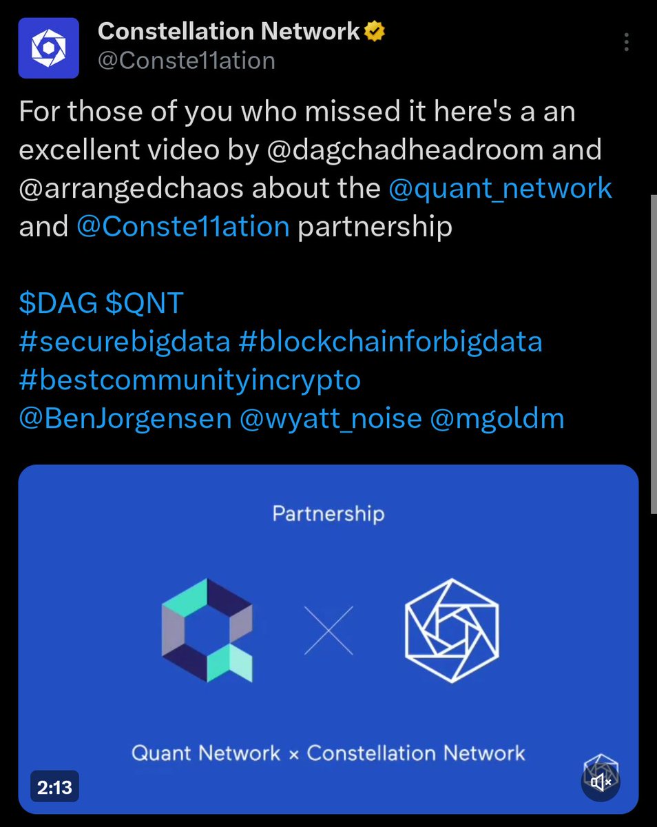 $QNT Overledger is integrated into $DAG Hypergraph.

Essentially, $QNT has been intertwined with the U.S. government as well.