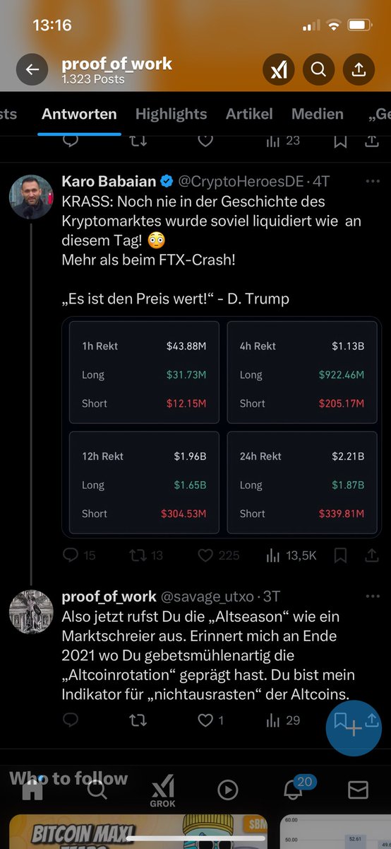 Looooool <a href="/CryptoHeroesDE/">Karo Babaian</a> . BTW Ripplenet hatte wieder mal einen Ausfall und musste manuell von einer zentralen Instanz (Ripple!) wieder gestartet werden … Sag Danke für die Info lieber POW 😘