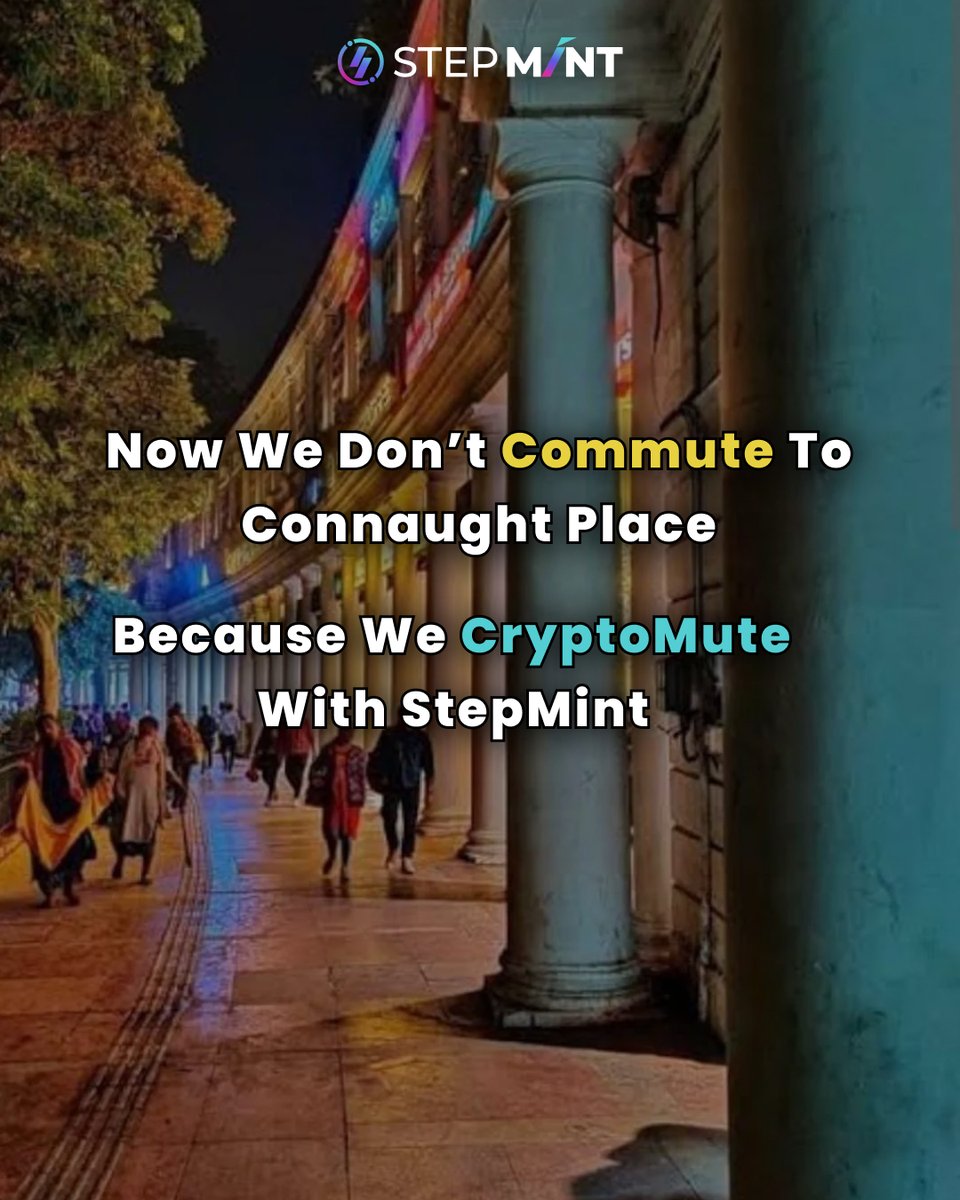 step_mint's tweet image. Tell us: Where’s YOUR favorite place to CryptoMute? Comment below!👇  

Stop commuting. Start CryptoMuting! 

With StepMint, your steps turn into crypto rewards—whether you’re walking to Marine Drive or City Place. 

#fitnesswithbenefits #commuting #cryptomuting #StepMint