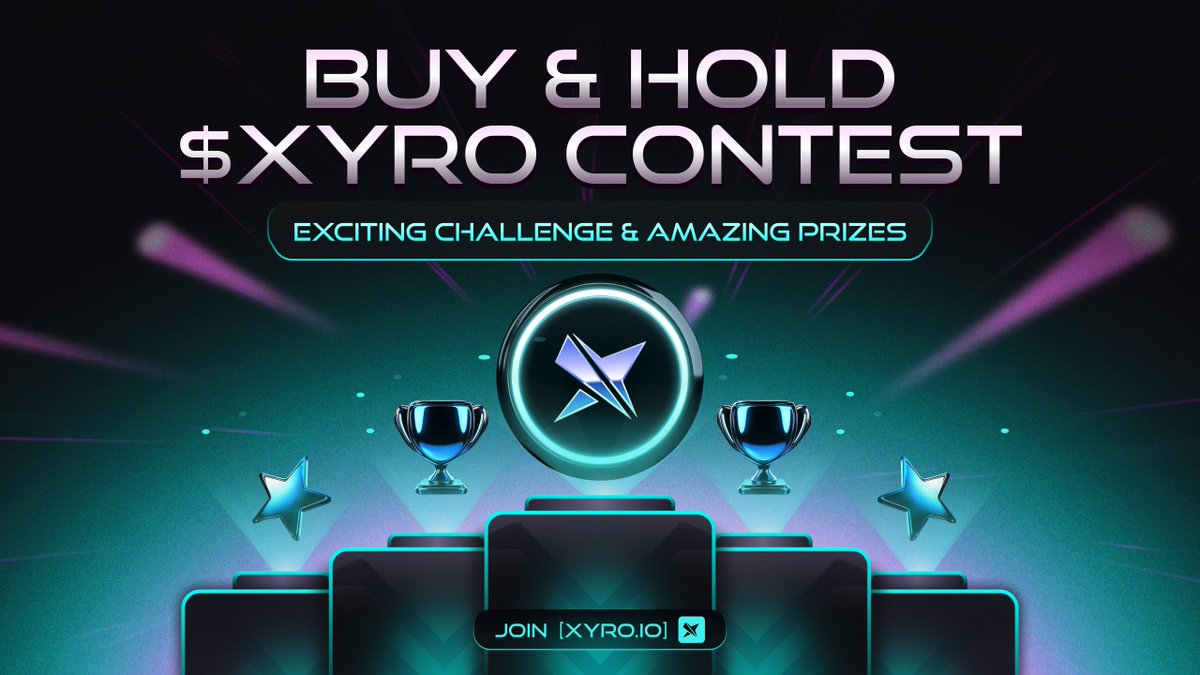 xyro_io's tweet photo. Buy & Hold $XYRO Contest! 🌟

Xyroes, let’s end the week with a high-stakes challenge tied to $XYRO! 👾

💰 How to Win Big?

1️⃣ Retweet this post & tag 3 friends in the comments!
2️⃣ Make 5 consecutive $XYRO purchases within the next 10 days!
3️⃣ Submit your screenshots here: [https://t.co/K6v4cZuh0k]

💎 The Twist? We’ve hidden $XYRO in 5 secret wallets! On February 17th, those whose total purchases come closest to the secret wallet amounts will gain access to them! ⚡️

🔗 Join the revolution at [https://t.co/t5aUX8CMMH]