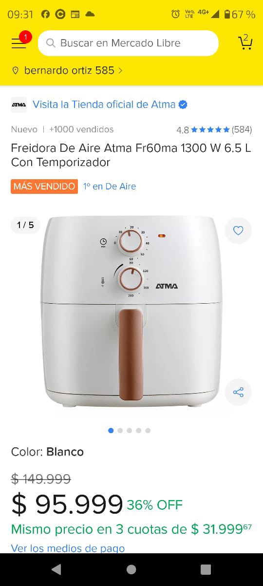 leandrorenna's tweet photo. Necesito saber porque a mis amigos @Mercadolibre les ofrece un precio más bajo que a mí por el mismo producto. https://t.co/NW4MoQxkLn