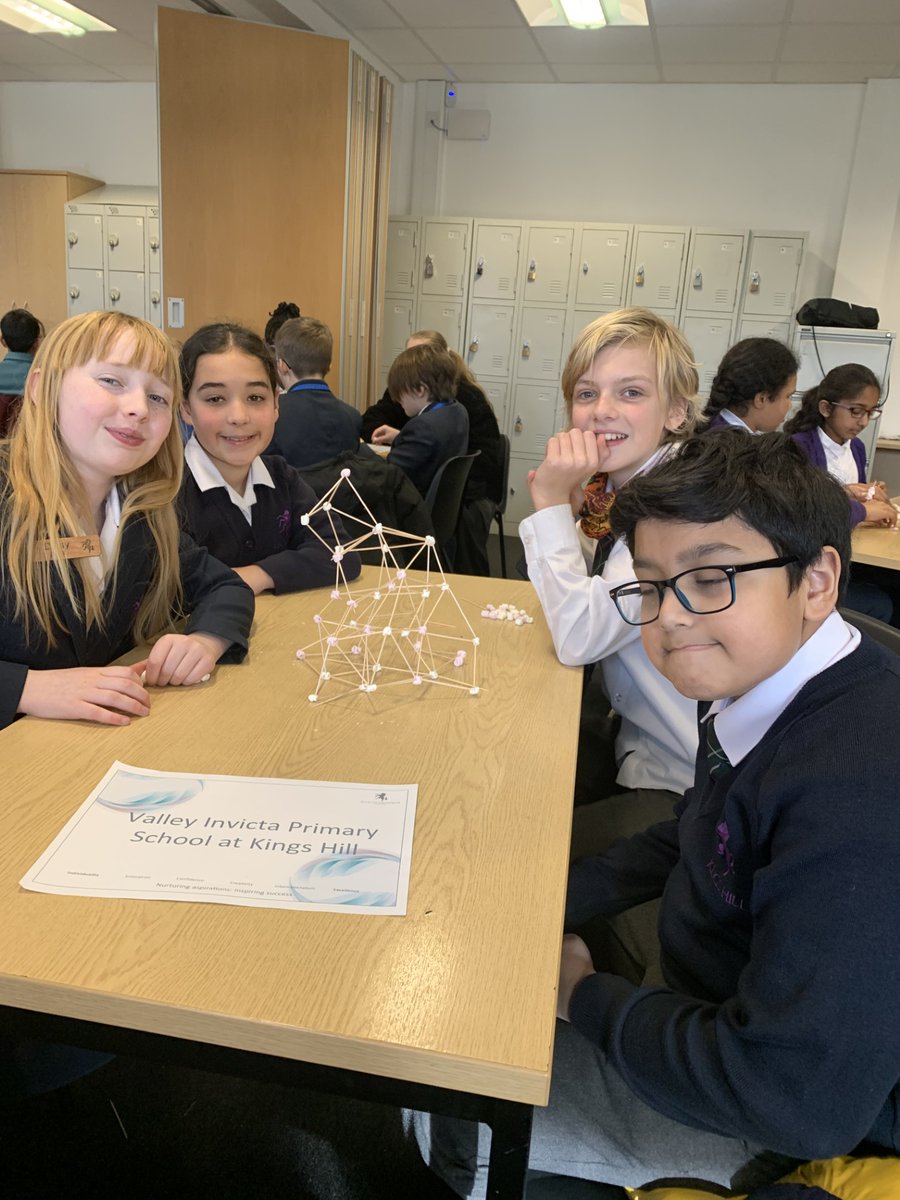 On Wednesday afternoon, a team of Year 6 children took part in a STEM challenge at Invicta Grammar School.  The activities were incredibly enjoyable and our amazing children showed such superb teamwork during all of the challenges!