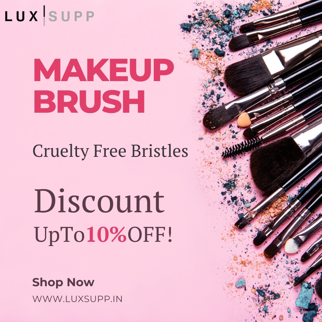 LuxsuppIndia's tweet photo. ✨Blend, Buff &amp; Save!✨ 🎨💖

Flawless makeup starts with the right tools! Grab your favorite makeup brushes now at 10% OFF and elevate your glam game. 💄✨ Hurry, beauty—this deal won’t last forever! ⏳

🛍️ Shop now &amp; blend like a pro! 

#MakeupBrushSale #BlendLikeAPro #Flawless https://t.co/xeF1BJjind