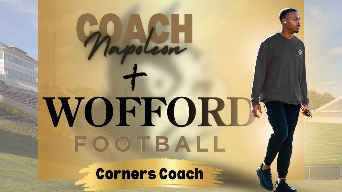 Brandon Napoleon (@coachnapoleon) on Twitter photo God is great 🙏🏽 Perseverance & Prayer! Thanks to the most High! Thank you to <a href="/Wofford_FB/">Wofford Football</a> for the opportunity! Ayyy <a href="/CoachWatson_24/">Devin Watson</a> LETS TURN THIS THANG UP!!!!! God is great 🙏🏽 Perseverance & Prayer! Thanks to the most High! Thank you to <a href="/Wofford_FB/">Wofford Football</a> for the opportunity! Ayyy <a href="/CoachWatson_24/">Devin Watson</a> LETS TURN THIS THANG UP!!!!!