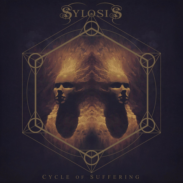 Sylosis's tweet photo. CYCLE OF SUFFERING dropped 5 years ago today! 

We celebrated with a sold-out show at Islington Assembly Hall in Feb 2020, but the tour cycle was sadly cut short by the wake of the pandemic. 

What COS tracks should we play live? 

Shop COS Merch Now - https://t.co/F3YE16aj8c https://t.co/gZArJZkeS3