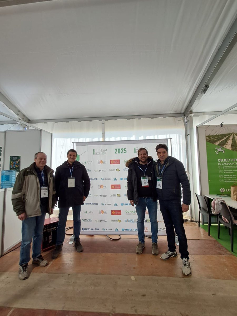 Francisco Márquez García, profesor en la <a href="/ETSIAMCordoba/">ETSIAM - Universidad de Córdoba</a> y responsable en el paquete de trabajo de Asistentes Virtuales en la <a href="/CatedraENIAgri/">Cátedra ENIA Agricultura</a> de la <a href="/Univcordoba/">Universidad Córdoba</a>, ha asistido esta semana junto a Gonzalo Martín, CPO de <a href="/HispatecAGRO/">Hispatec</a>, a @FIRA_team.