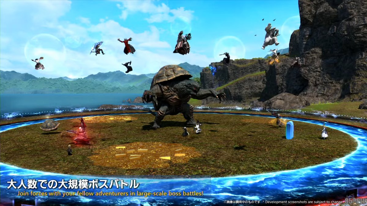 Nova_Crystallis's tweet image. #PLL85 You'll be able to join other players in large-scale boss battles, similarly to the Bozjan Southern Front and Zadnor.