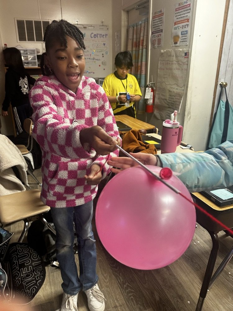 DCEsuperhornets's tweet photo. 📸 Check out these great photos of Mrs. McClellan’s fifth graders exploring force and motion in action! ⚙️🎢 Hands-on learning at its best! 🚀📚 #SnapshotsofLearning https://t.co/7Vkt7PrgX6