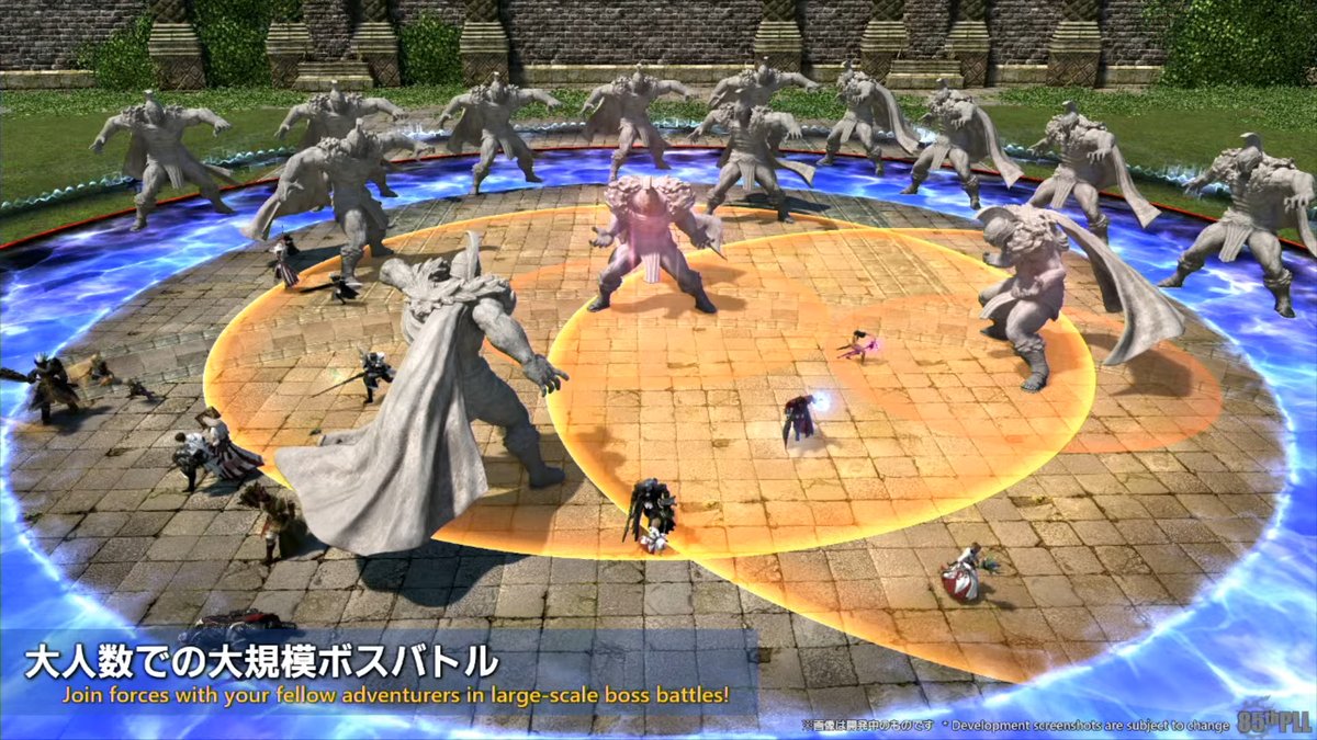 Nova_Crystallis's tweet photo. #PLL85 In addition to these large-scale boss battles, you will be able to challenge a raid with up to 48 players. https://t.co/AVJGPj3g3K