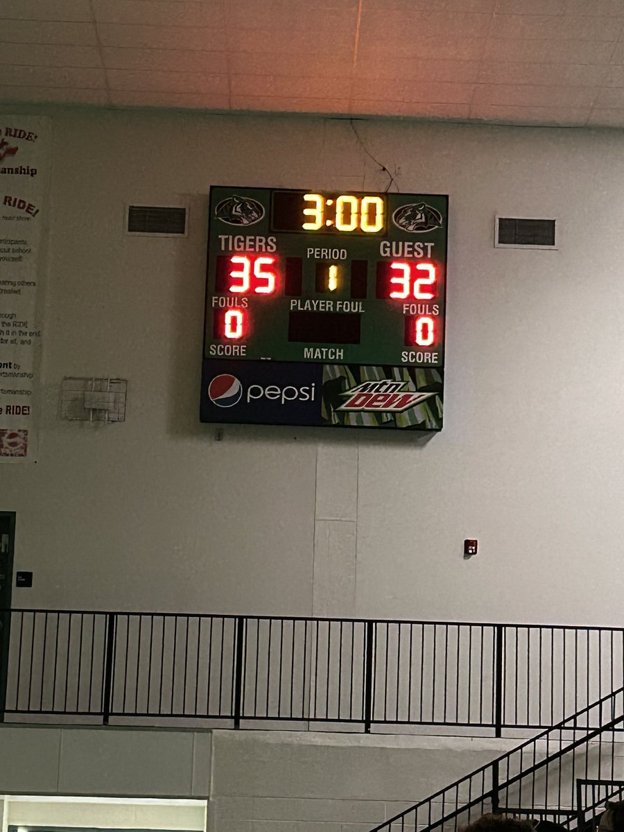 How bout them Tigers! With the come from behind win tonight! This group continues to impress and show themselves new heights each day! So proud of these young ladies and young men!