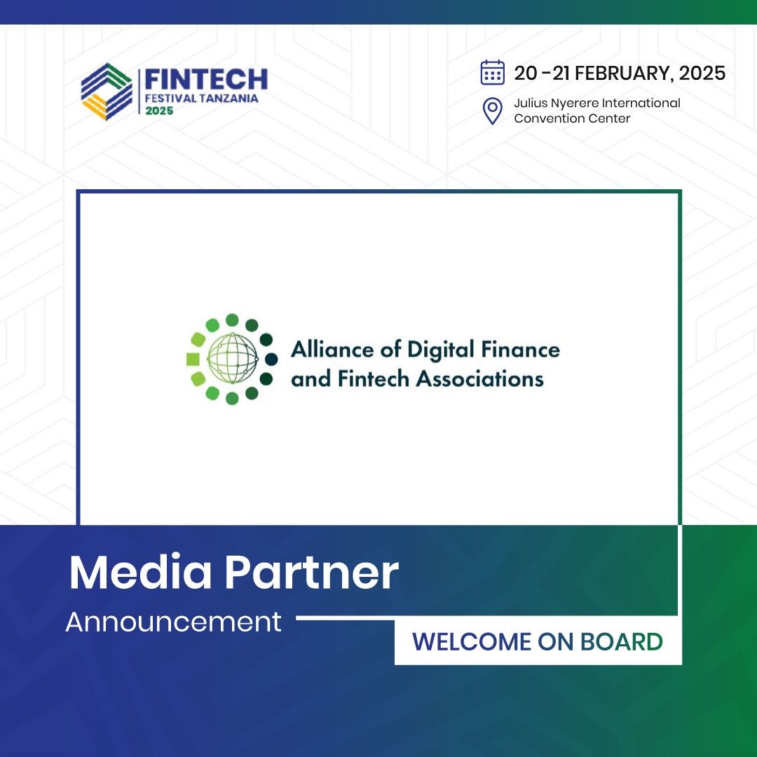 What’s Happening This Month? Don’t miss out on Fintech Festival Tanzania 2025 🚀✨  As an official Media Partner, we have an exclusive discount code just for you! 
#FintechFestivalTZ2025 #FintechInnovation #Tanzania #AllianceDFA #Networking #DigitalFinance