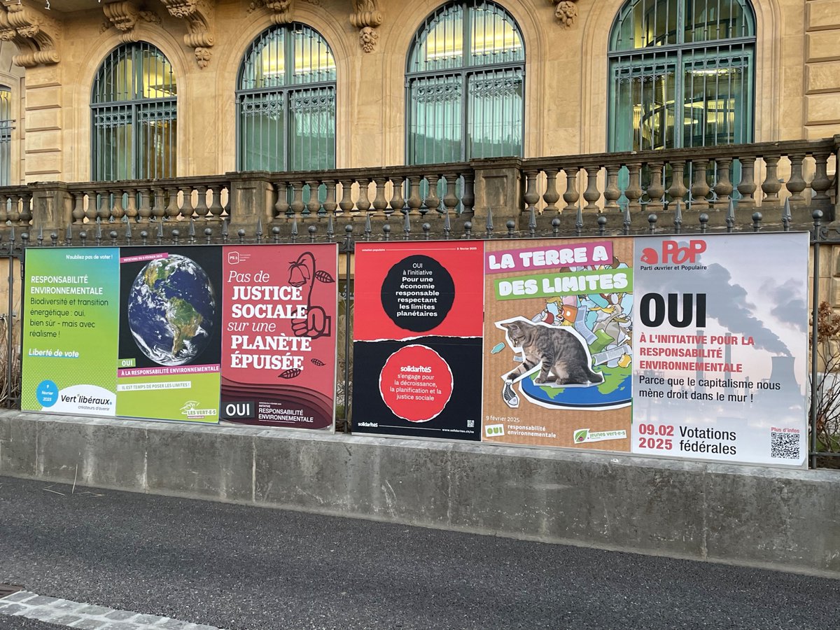 La faible participation, chance pour le OUI?
<a href="/resp_oui/">Initiative pour la responsabilité environnementale</a> <a href="/Umwelt_Ja/">Initiative für Umweltverantwortung</a> 
Une mobilisation massive pour le OUI aura d’autant plus de poids!
Encore 24 heures pour voter OUI 
🗳️✅